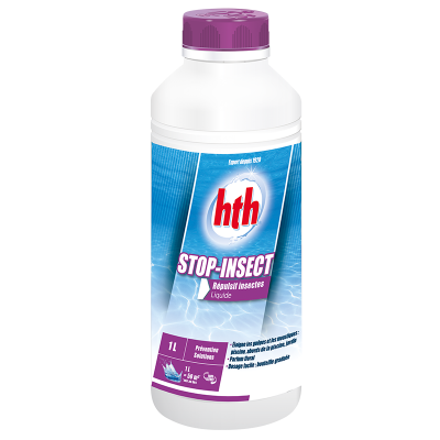 Anti insectes répulsif HTH Stop-insect liquide eau piscine