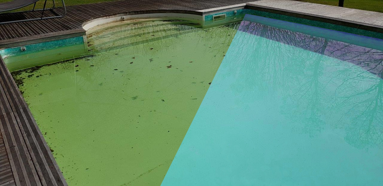 Malgré un Chlore Choc l'eau de la piscine Reste Verte : Que Faire ?